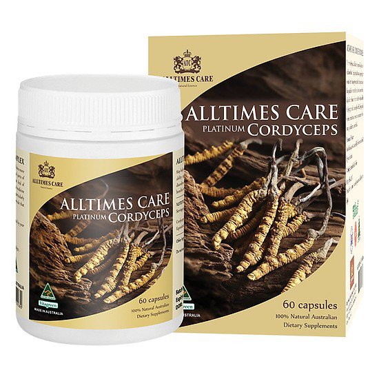 Thực phẩm bảo vệ sức khỏe Alltimes Care Platinum Cordyceps
